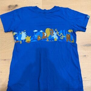 Mokuyobi Blue women’s Graphic T-Shirt Small